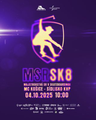 Už zajtra sa v Košiciach odjazdia Majstrovstvá aj za našej podpory 😍 #msr #skateboading
